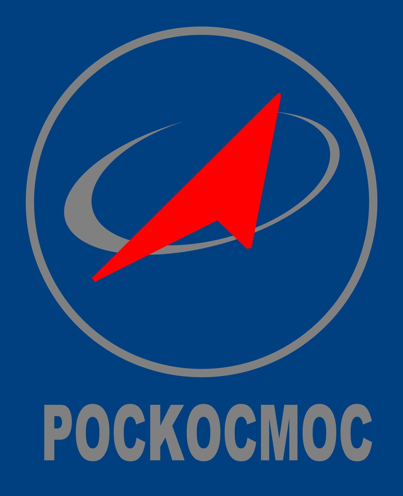 logo, russia, roscosmos, agency, space, blue, russian, 1080P