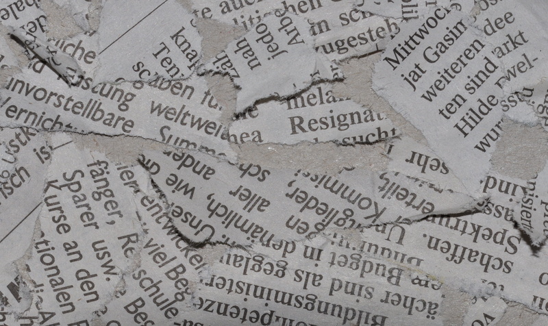 high angle view, correspondence, 4K, no people, macro, communication, share, typescript, indoors, directly above, waste paper, news, text, concepts And Ideas