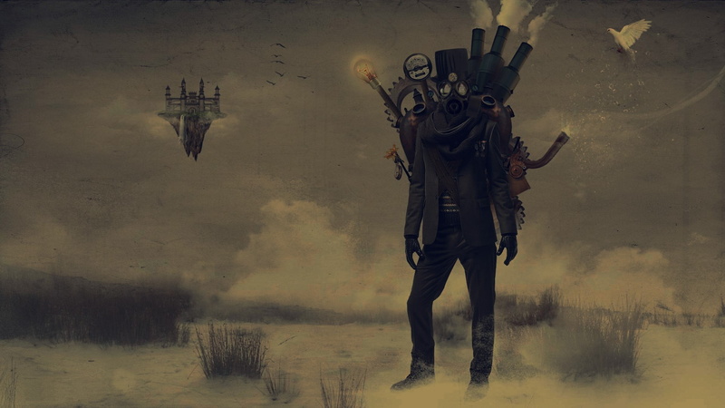 uniform, communication, war, digital composite, violence, character, gun, 1080P, warning sign, weapon, sign, military, fantasy art, people, government