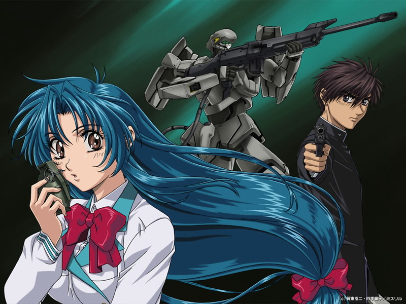 anime, metal, representation, boy, lifestyles, 720P, arts culture and entertainment, human representation, threat, two people, full, guns, real people