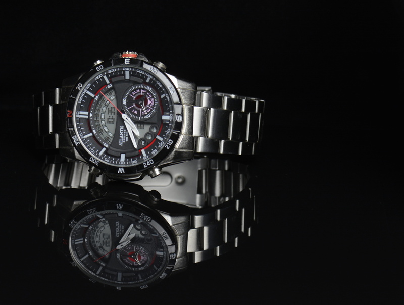 instrument of Time, still life, no people, Watch, silver colored, minute Hand, Stopwatch, wristwatch, black Color, accuracy, wrist, speed, Steel, stainless steel