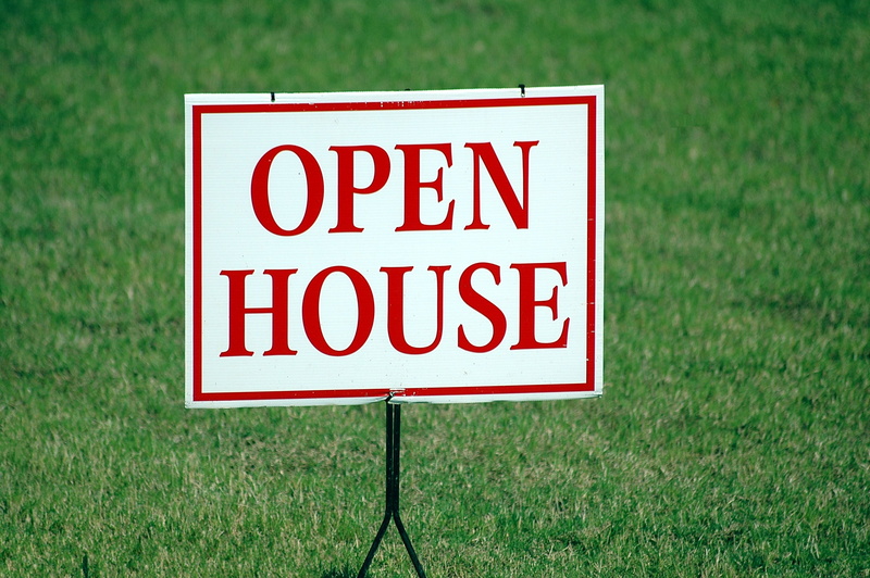 open house, property, grass, day, home, purchase, buy, warning symbol, text, signage, outdoors, purchasing, agent, market, moving, plant, 2K, estate, white color