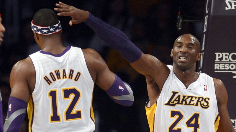 determination, 1080P, competition, kobe bryant pictures  for desktop, togetherness, sports uniform, adult, young men, men, people, sport, basketball uniform