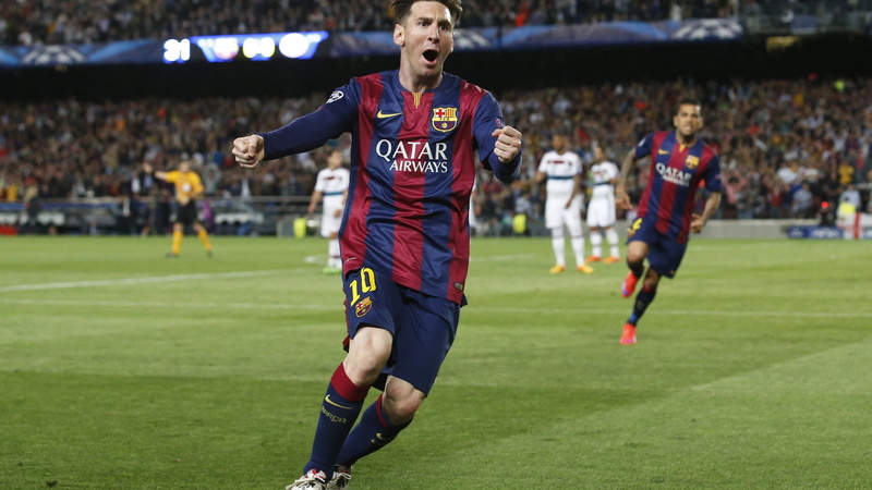 4K, FCB, Lionel Messi, soccer, Barcelona, 4K