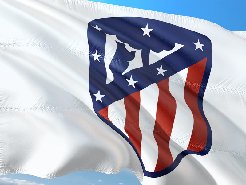 patriotism, champions league, atletico madrid, environment, striped, nature, freedom, 4K, sunlight, football, national icon, star shape, no people, white color