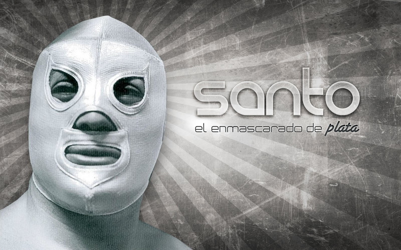 monochrome, Luchador, Lucha Libre, 720P, Santo