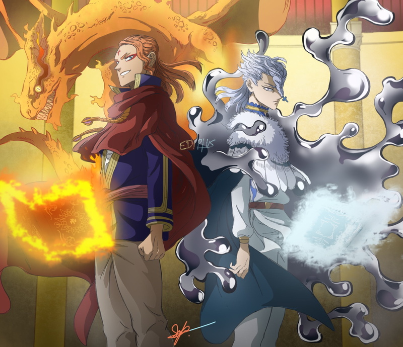 Anime, Nozel Silva, Fuegoleon Vermillion, Black Clover, 1080P