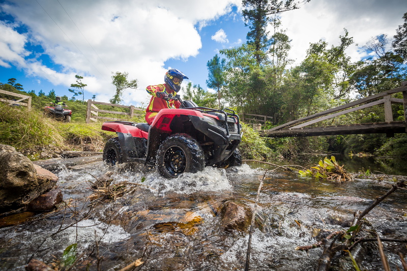 asw, men, atv, ct leandro silva, mxparts, plant, real people, outdoors, nature, fourtrax, land, people, tree, sky, 5K, day, off-road vehicle, cloud - sky