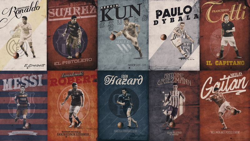 Real Madrid C.F., no people, S.L. Benfica, multi colored, poster, choice, western script, close-up, variation, 1080P, A.S. Roma, human representation