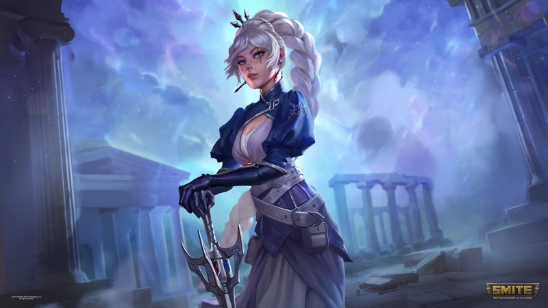 Freya (Smite), Smite, 4K, Video Game, Weiss Schnee