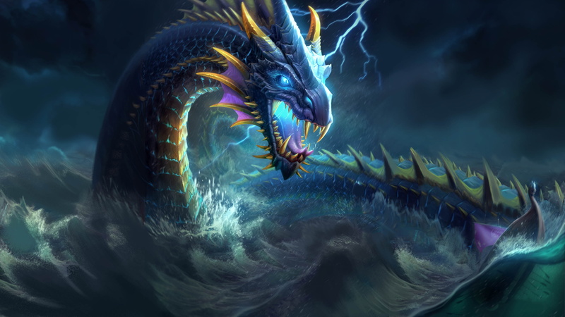 Video Game, Jormungandr (Smite), Smite, 4K