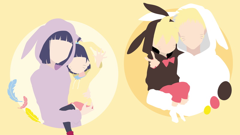 Naruto Uzumaki, Boruto Uzumaki, Boruto, Himawari Uzumaki, Naruto, 4K, Hinata Hyūga