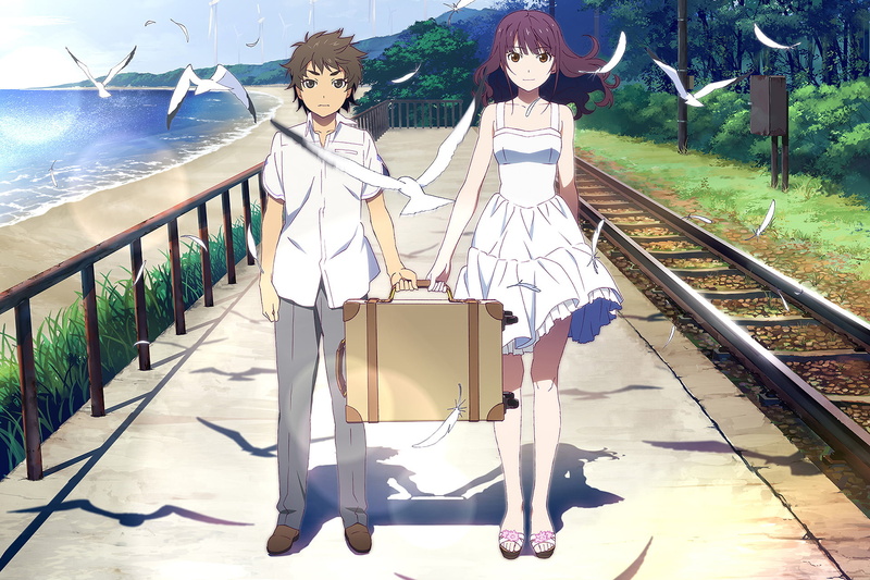 1080P, Shita kara Miru ka? Yoko kara Miru ka?, full length, adult, young women, Uchiage Hanabi, day, women, real people, looking at camera, two people