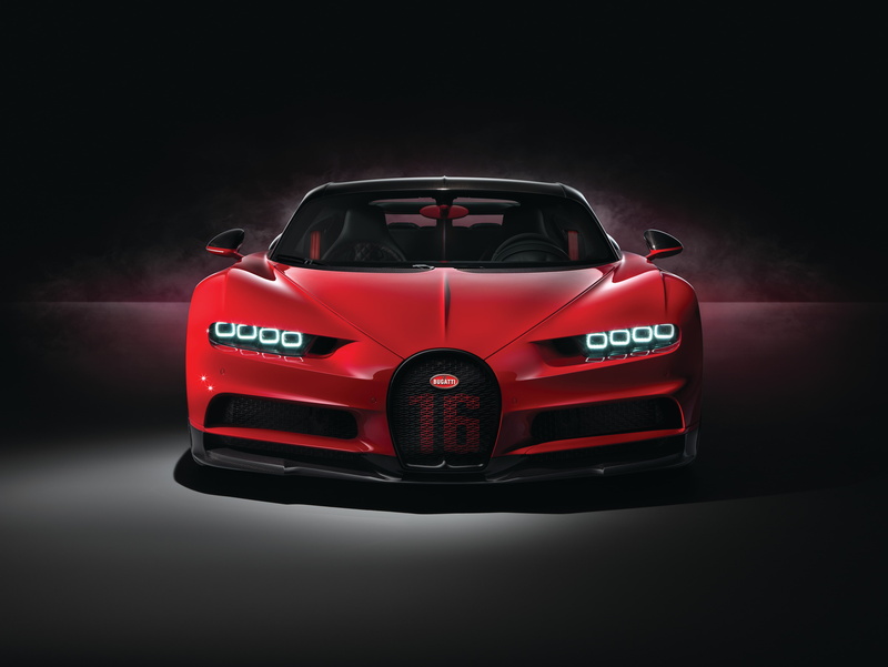 4K, 2018, Geneva Motor Show, 4K, Bugatti Chiron Sport