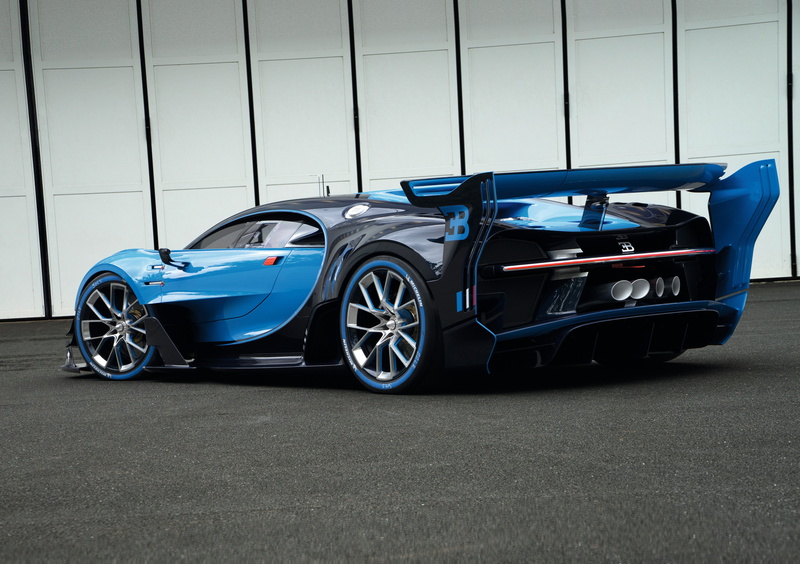 gran, Vision, 2015, turismo, car, Gran Turismo, sports, 4K, blue, Bugatti