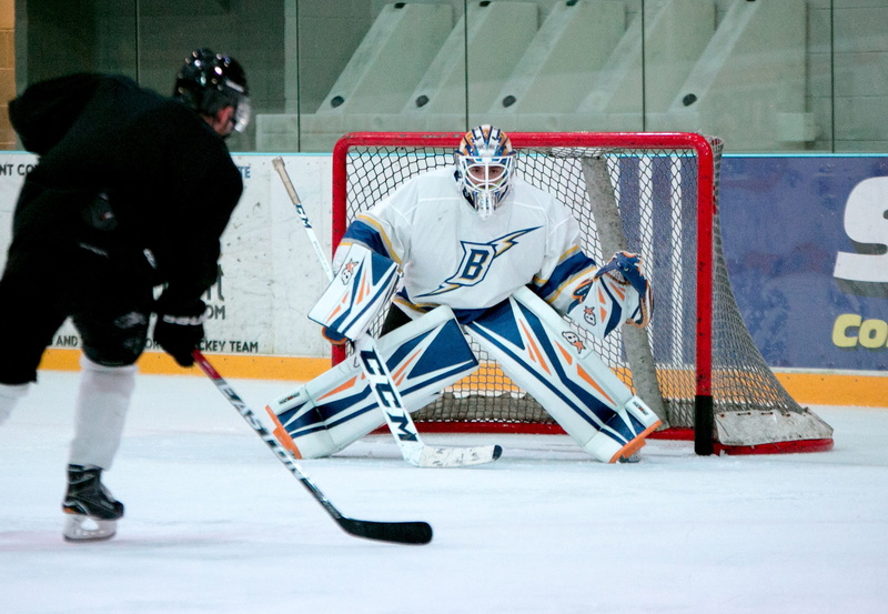 athlete, cold temperature, goal, two, ice hockey stick, sport, shooting at goal, ice skate, ice, 1080P, players, aim, winter sport, field, hockey, people
