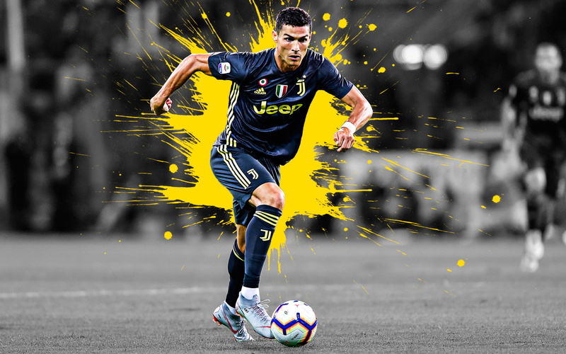 Soccer, Juventus F.C., 4K, Cristiano Ronaldo