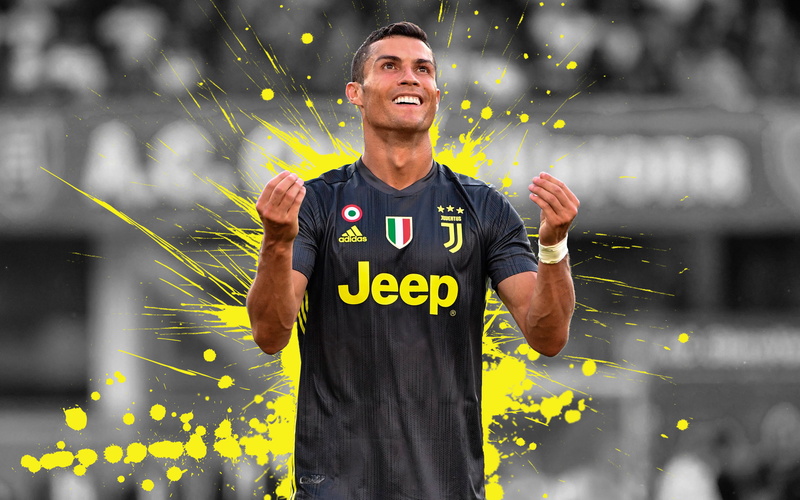 4K, Soccer, Juventus F.C., Cristiano Ronaldo