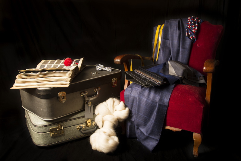 red, beside, seat, studio shot, fashion, costumes, travel, black background, 5K, fabrics, brown, stack, packing, indoors, armchair, camera - photographic equipment