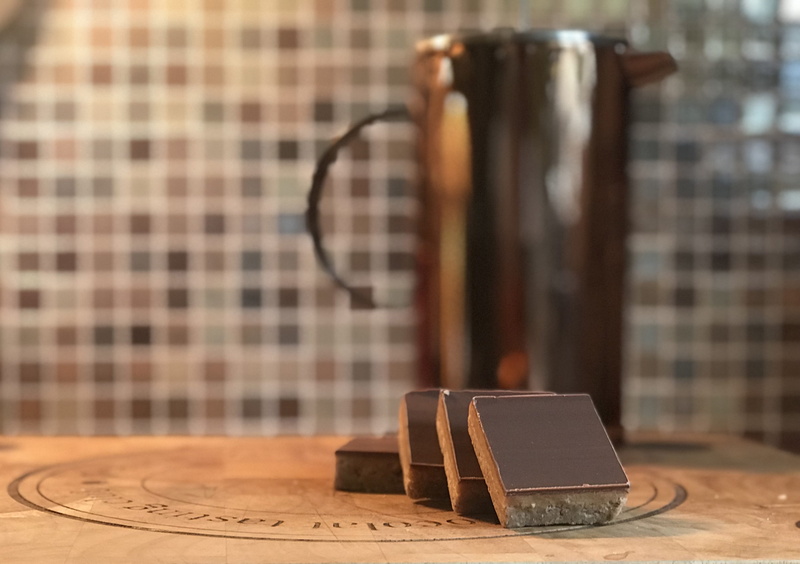 table, baked, millionaires, wood - material, delicacy, household equipment, shortcake, day, pattern, focus on foreground, treat, snack, container, food and drink