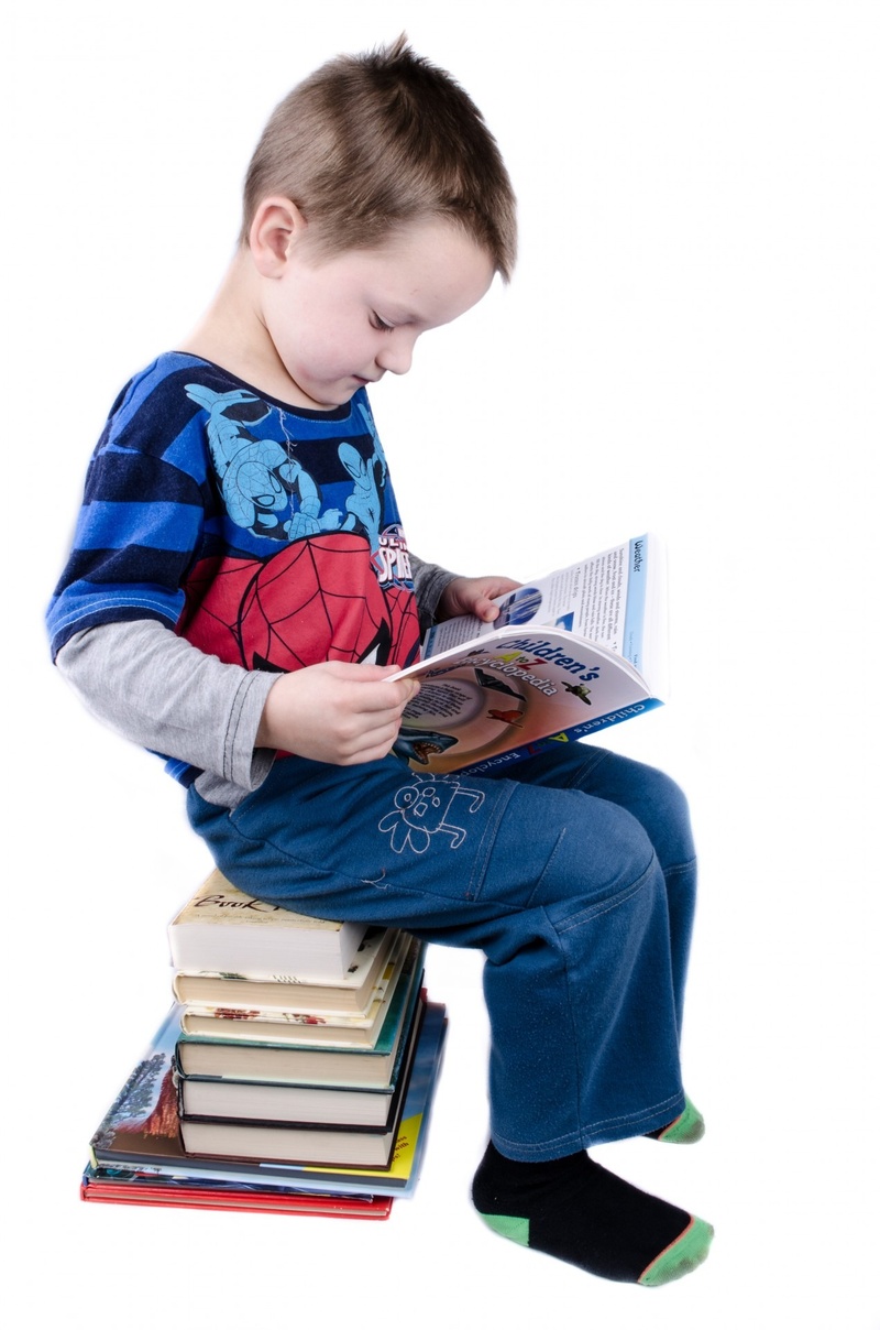 heavy, white, book, textbook, people, reading, education, boy, sitting, cute, educational, full length, one person, studying, holding, 1080P, innocence