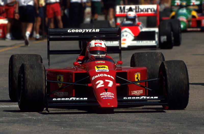Scuderia Ferrari Marlboro, legend, Nigel Mansell, Brazilian Grand Prix, 2K, 1989, Ferrari 640, Formula 1, world champion