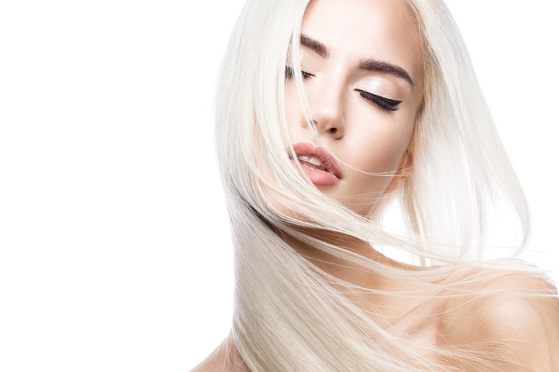 indoors, blond hair, adult, one person, human face, fashion, young women, model, portrait, headshot, young adult, mouth open, simple background, studio shot