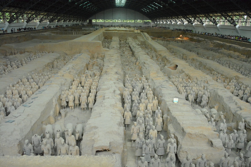 archaeology, illuminated, xian, spirituality, xian, history, the past, ancient civilization, archeology, architecture, 5K, old, museum, low angle view