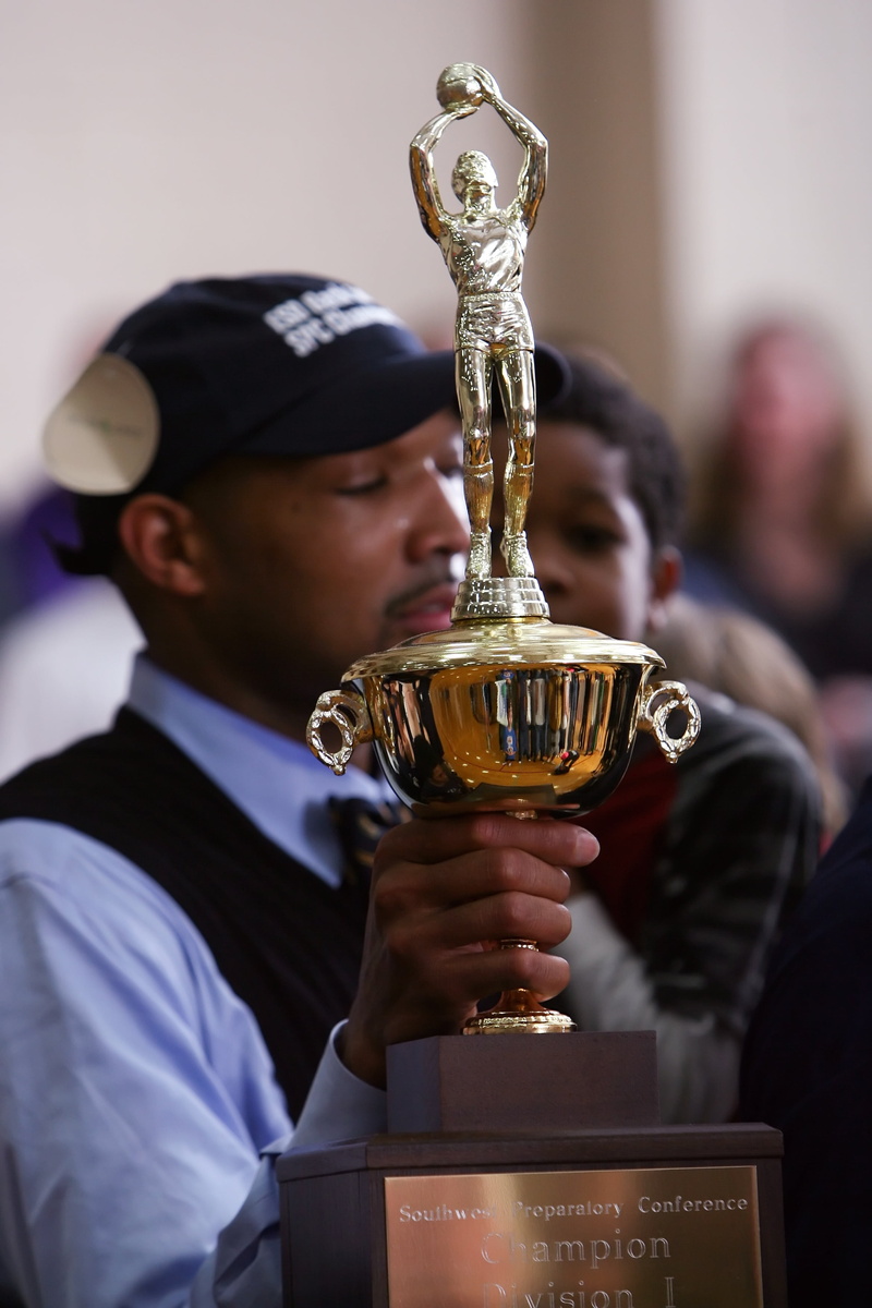 people, celebration, win, leisure activity, shiny, young men, championship, uniform, metallic, honor, best, front view, focus on foreground, triumph, outstanding