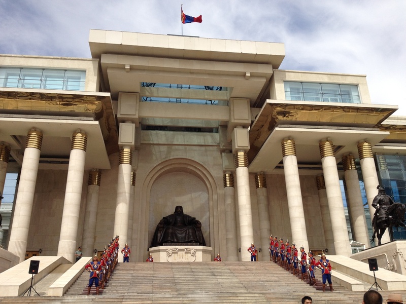 statue, mongolia, government, men, representation, soldiers, real people, group of people, ulaanbaatar, sculpture, central asia, outdoors, leadership, the past