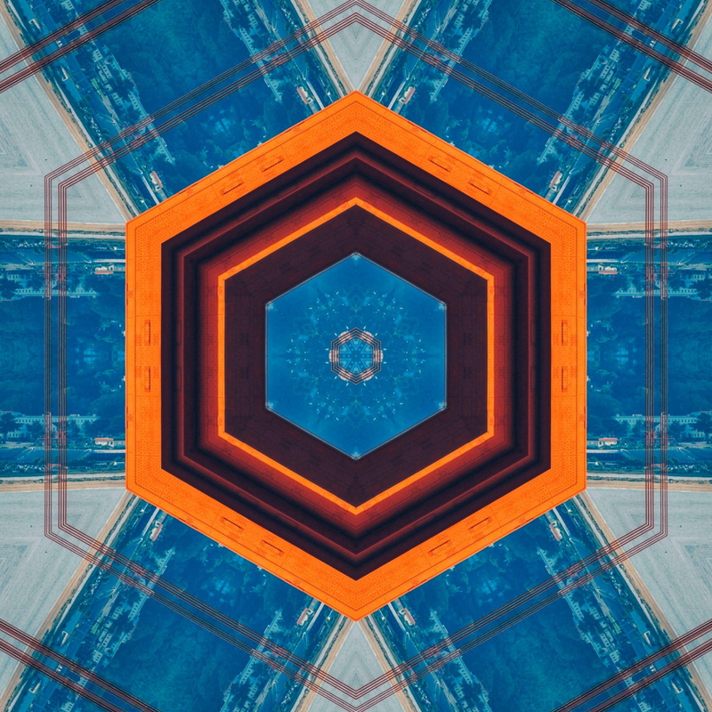 backgrounds, creativity, creative, orange, blue, art, graphic design, canvas, colors, ceiling, wood - material, geometric shape, illustration, window, vibrant colors