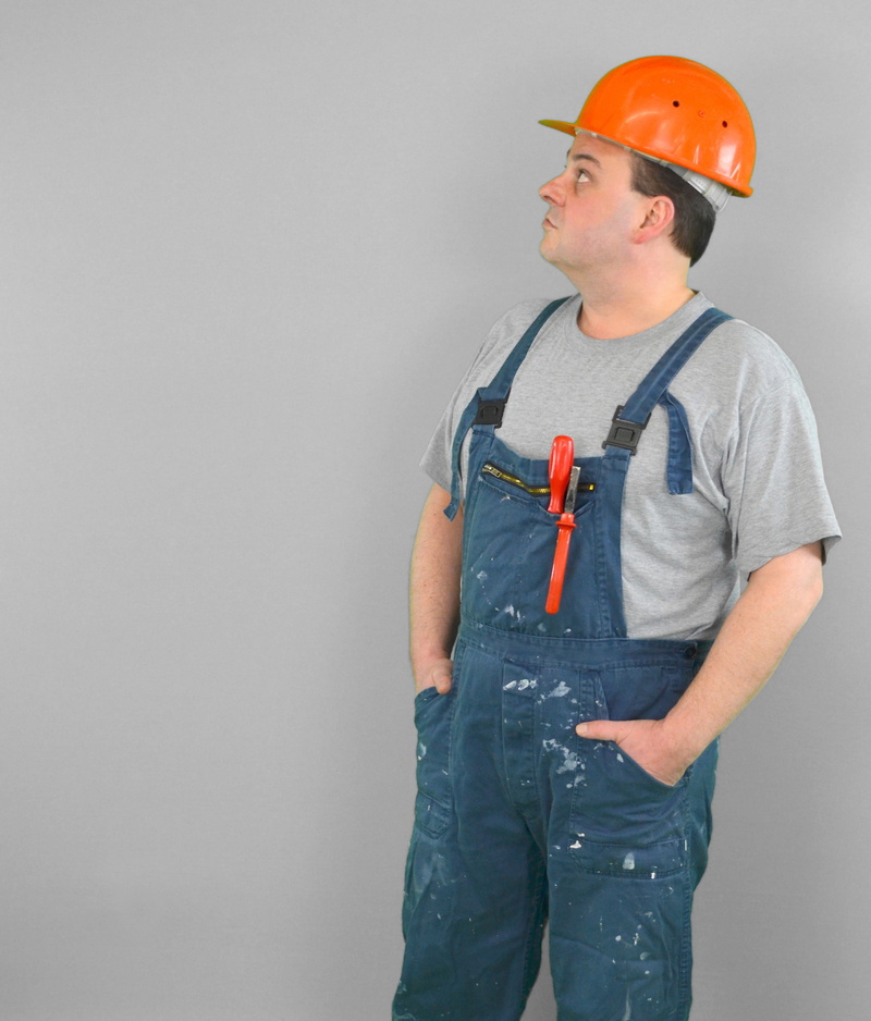 indoors, hardhat, one person, one man only, hat, helmet, working, manual worker, orange, construction site, studio shot, person, to watch, site, workers