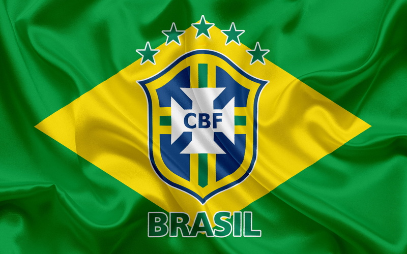 Emblem, Soccer, Logo, Brazil, Brazil National Football Team, 2K