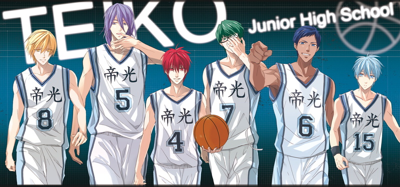 1080P, Atsushi Murasakibara, Kurokos Basketball, Daiki Aomine, Shintarō Midorima, Tetsuya Kuroko, Anime, Ryōta Kise, Seijūrō Akashi