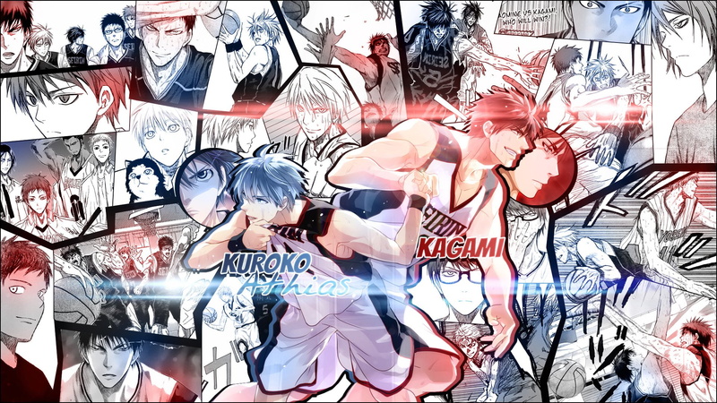 1080P, Anime, Daiki Aomine, Kurokos Basketball, Seijūrō Akashi, Taiga Kagami, Tetsuya Kuroko