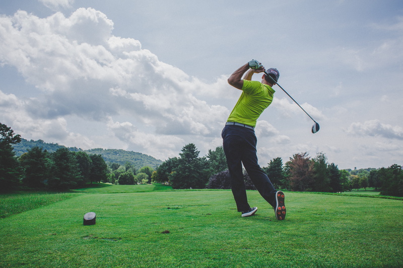 nature, play, human, grass, cloud - sky, golf course, 5K, united states, swinging, driver - golf club, outdoors, person, man, style, people, green color