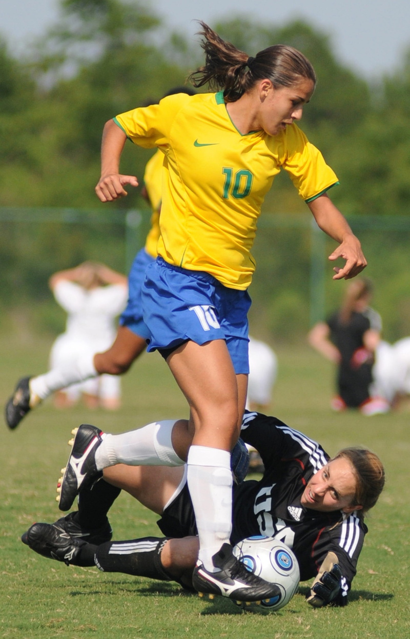 girls, playing, competition, focus, child, focus on foreground, women, field, photo, beside, football, game, team sport, real people, sports equipment