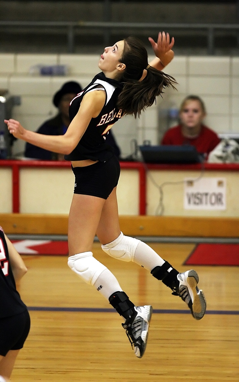 1080P, sports Uniform, game, legs, athletic, playing, motion, exercising, women, ballet, people, indoors, leisure activity, caucasian Ethnicity, jumping
