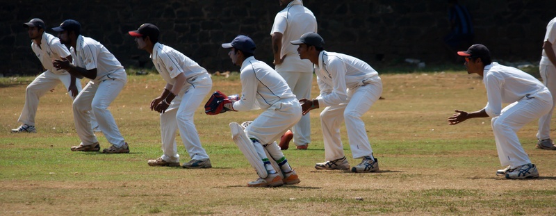 wicket, land, group of people, keeping, traditional clothing, cricket, baseball - sport, activity, people, playing field, outdoors, slips, playing, field