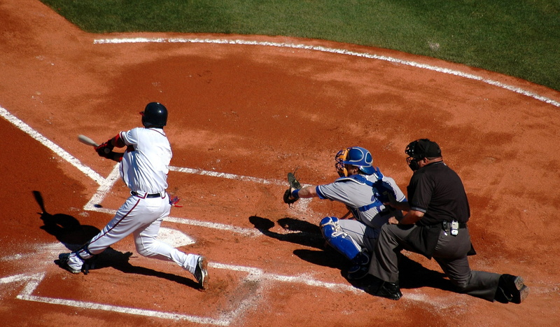 real people, group of people, competition, full length, action, game, field, playing field, team, sunlight, athlete, baseball player, sports clothing, bat
