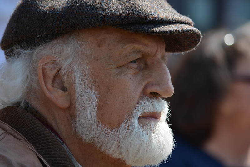 mature men, contemplation, facial hair, man, mustache, adult, headshot, barmbek, old, senior adult, clothing, cap, human face, one person, wearing, museum of the work