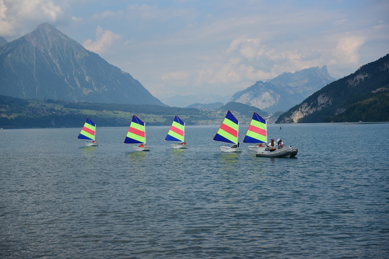 nature, water, sailboat, cloud - sky, lake thun, outdoors, beauty in nature, non-urban scene, scenics - nature, course, nautical vessel, day, mountain