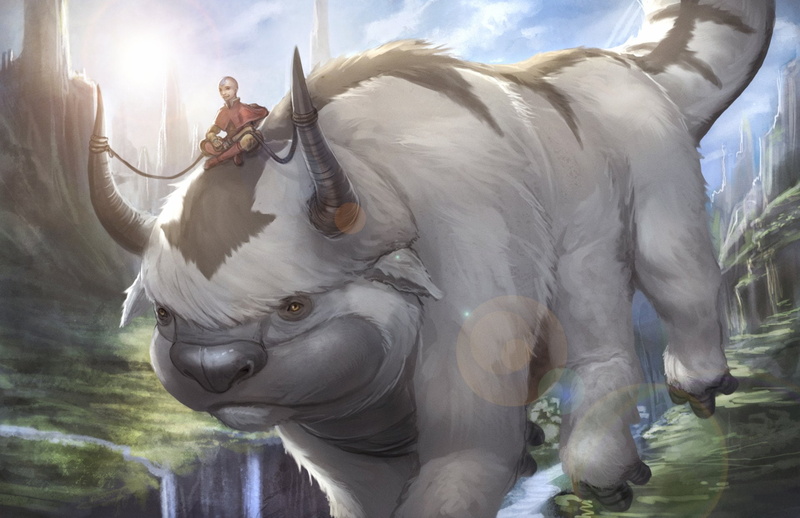 Flying, nature, Bold, creativity, mammal, representation, sculpture, human representation, white color, day, Avatar (Anime), Fur, Horns, Sitting, outdoors