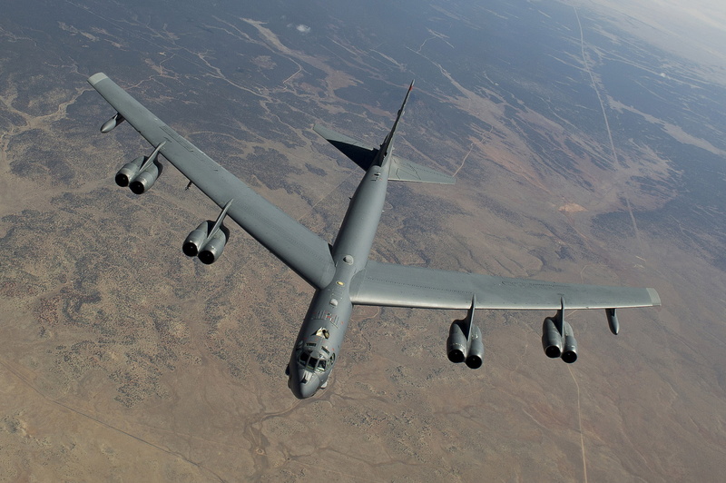 STRATO fortress, B-52, flight, strategic, 1080P, Boeing, heavy, bomber