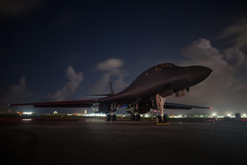 strategic bomber, Rockwell, B-1B, 1080P, Lancer