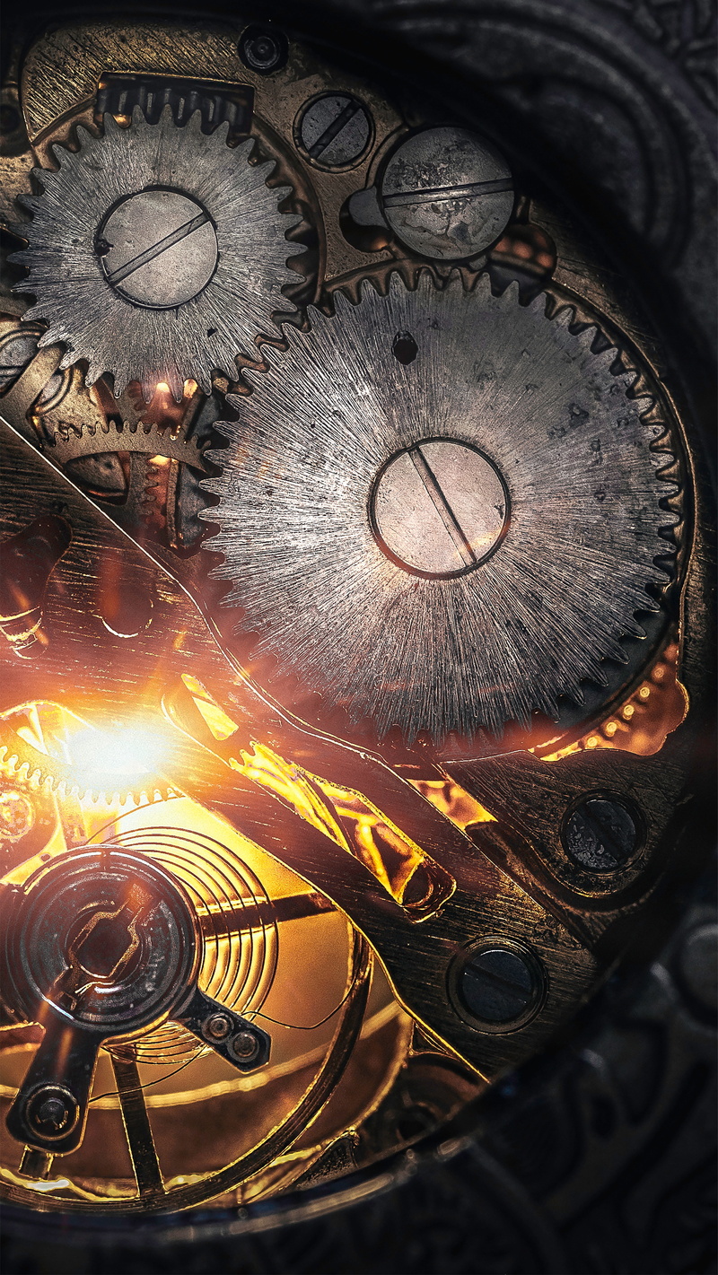 cogwheel, gear, mechanism, parts, 5K