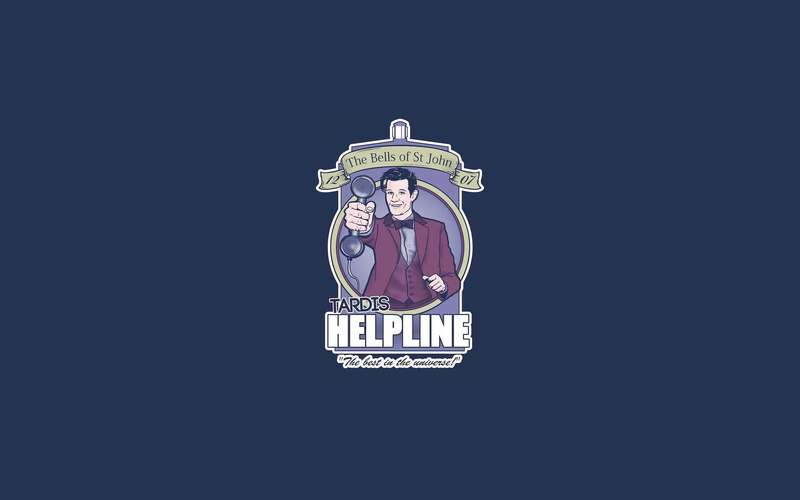 helpline, tv shows, doctor who, 2K, doctor, tardis, animated, tarot, 2560x1600, illustration