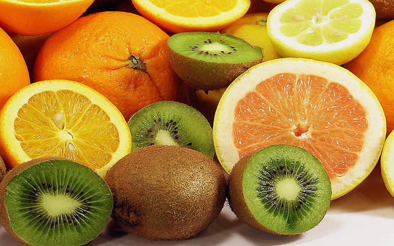 sliced, a healthy diet, orange, the freshness, kiwi - fruit, wellbeing, kiwi, oranges, variation, firmness, tropical fruit, indoors, the richness of, cross section