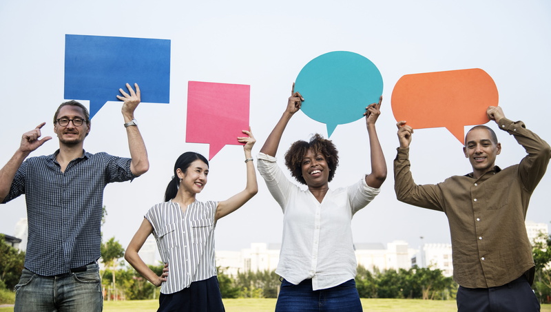 comment, community, conversation, afro, front view, happiness, body part, diverse, african american, men, coworker, african descent, chinese, women, discussion