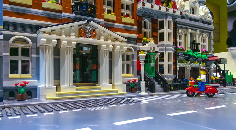 construction, architectural column, constructor, multi colored, architecture, building exterior, game, plastic, 1080P, street, outdoors, building, day